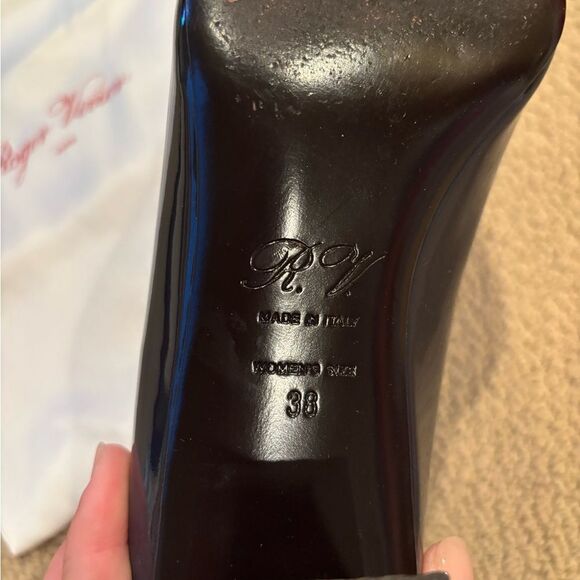 Roger Vivier Trompette Pumps in leather size 38 - Picture 5 of 7